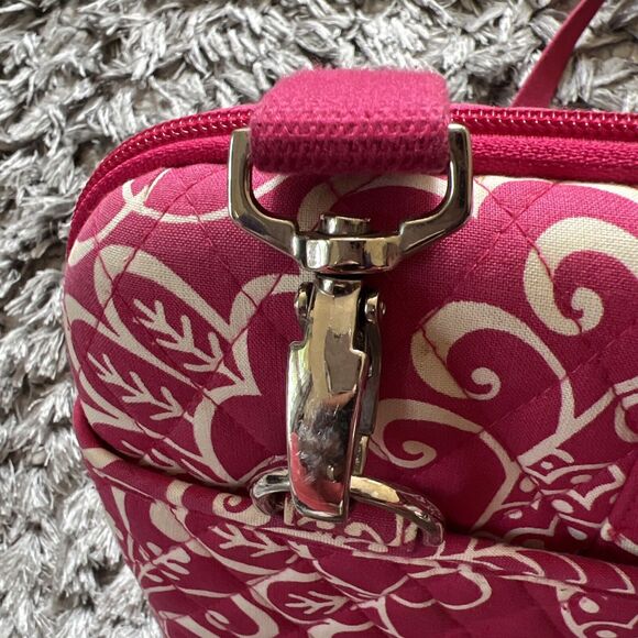 Vera Bradley Twirly Birds Pink Hardshell Laptop Case - Picture 14 of 16